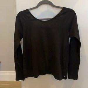 Fabletics Long Sleeve Open Back Top